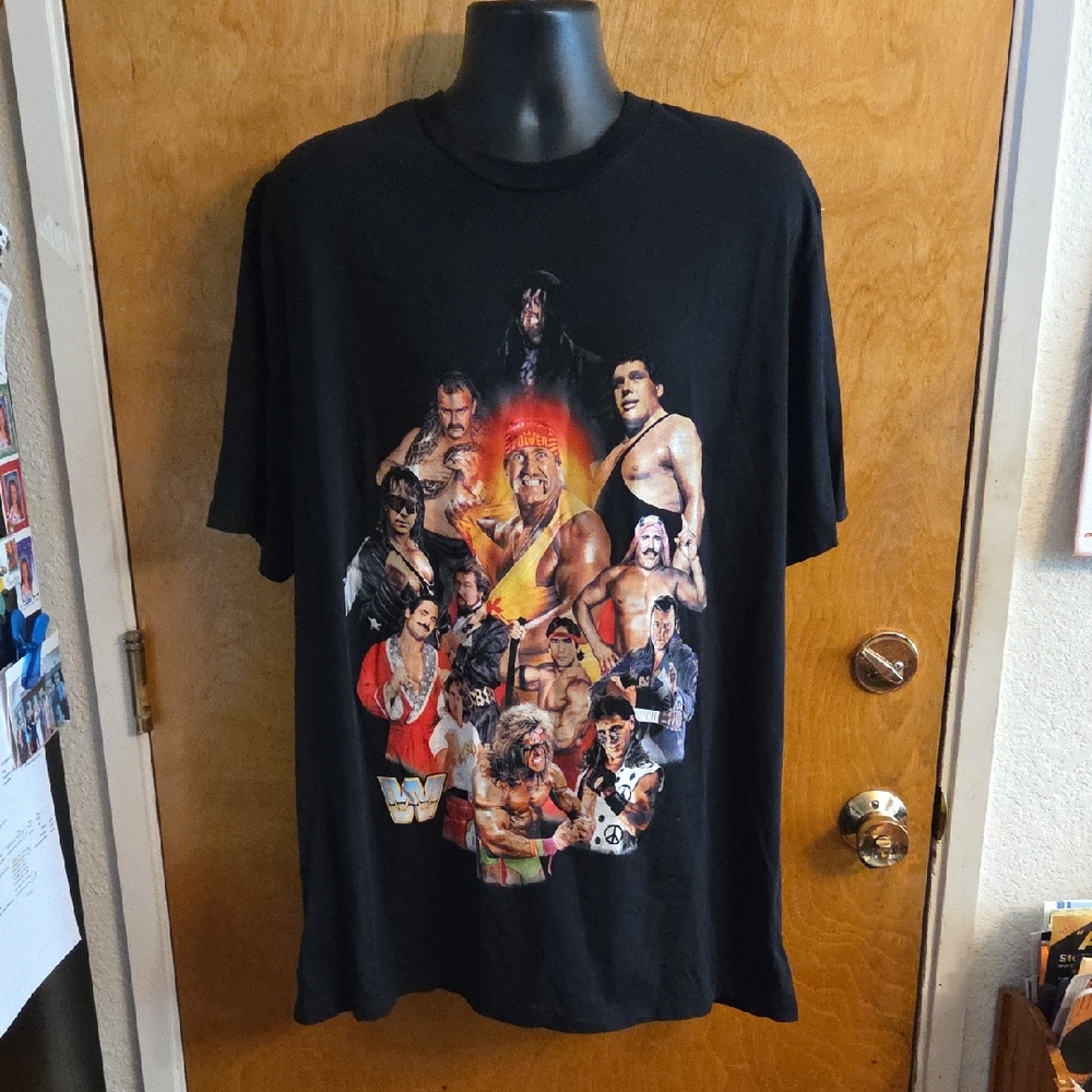 Shoe Palace SP x WWE - Legends Wrestlemania / Black T-Shirt Men’s Size‎ XXL